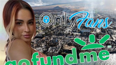 OnlyFans Model's Nude Fundraiser For Maui Wildfire Relief Shut .